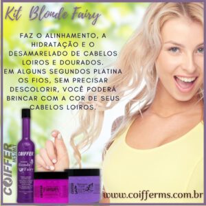 Kit Cliente Blond Fairy Coiffer C/ 3und.  Cód.  0226
