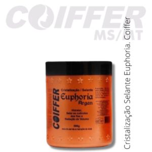 Cristalização Selante Euphoria 500g. Coiffer Cód. 0224