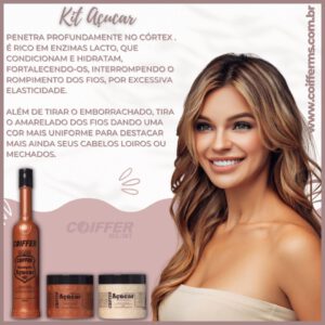 Kit Cliente Açucar c/ 3 unid. Coiffer  Cód. 1035