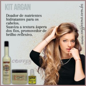 Kit Cliente Argan Coiffer C/ 3und. Cód.  0875