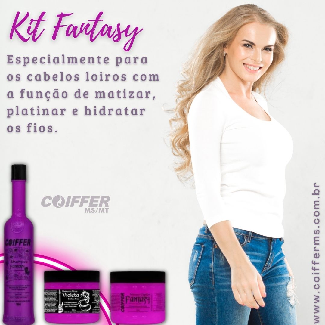 Kit Cliente Fantasy Coiffer c/3und.  Cód.  1056