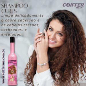 Shampoo Curls 300 ml Coiffer cód. 3545