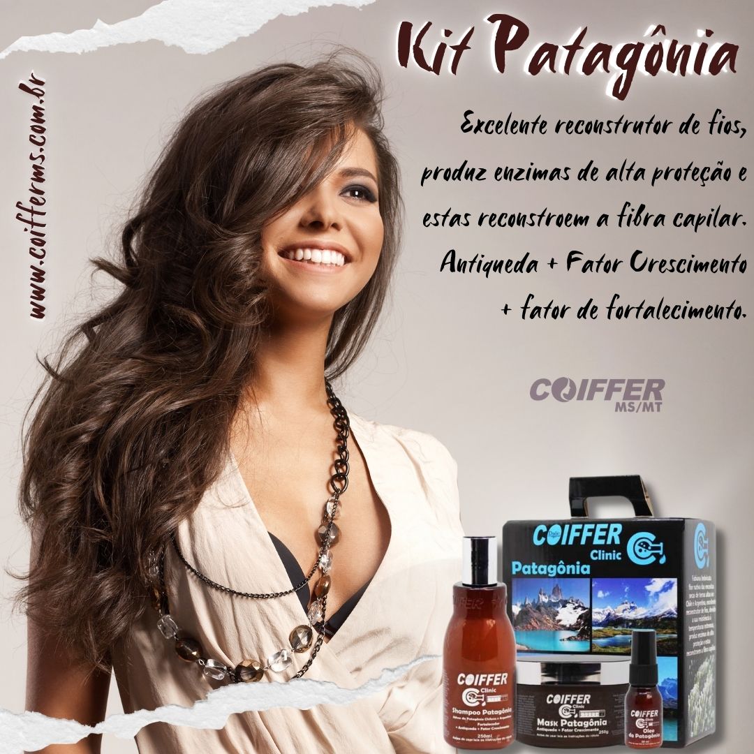 Kit Cliente Patagônia 3 Und Coiffer Cód. 4380