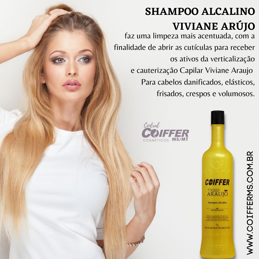 Shampoo Alcalino Viviane Araujo Cód. 2235