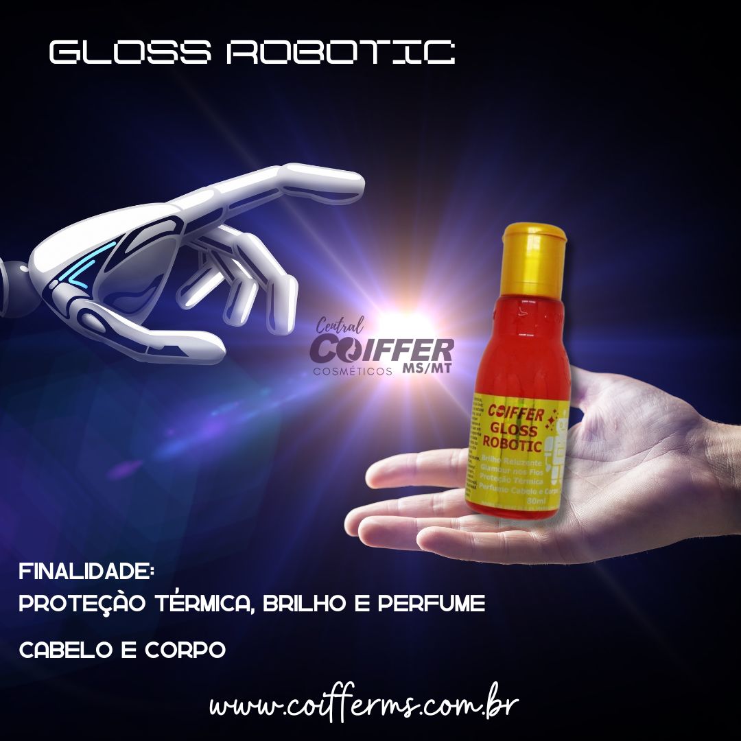 Gloss Robotic 80ml. Coiffer Cód. 5458