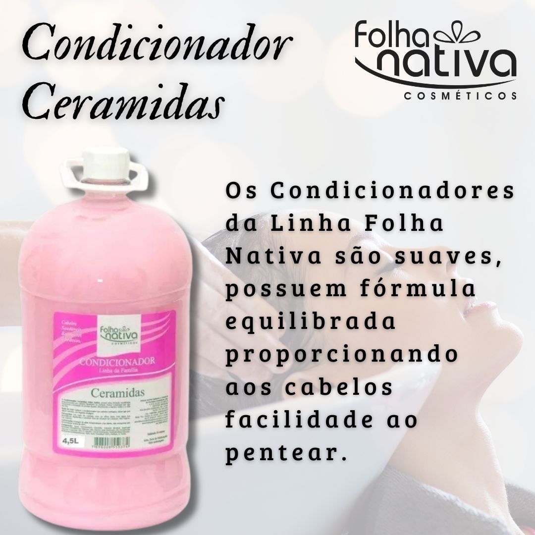 Condicionador Ceramidas 4,5lt. – Cód; 2011 R$ 45,00