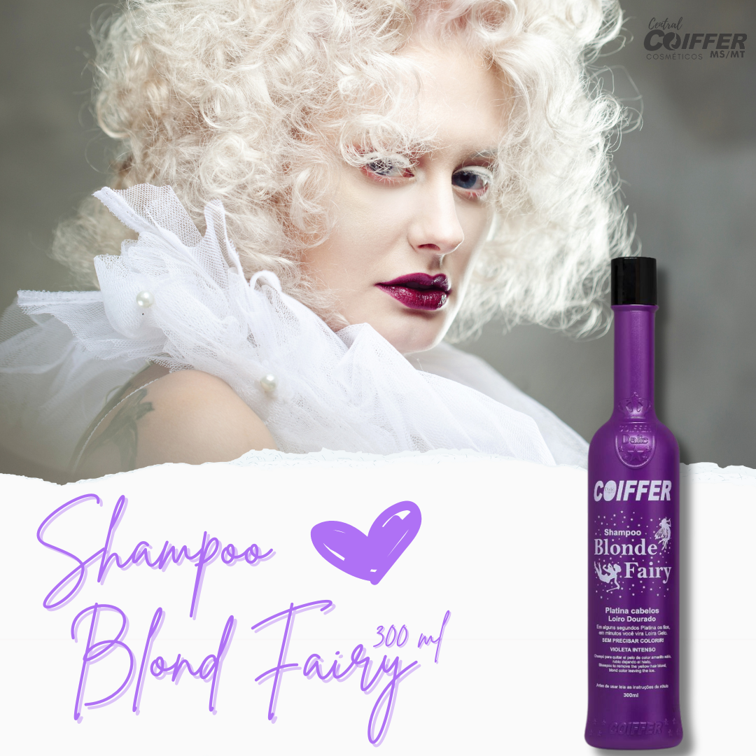 Shampoo Blond Fairy 300 ml. Coiffer Cód. 1157