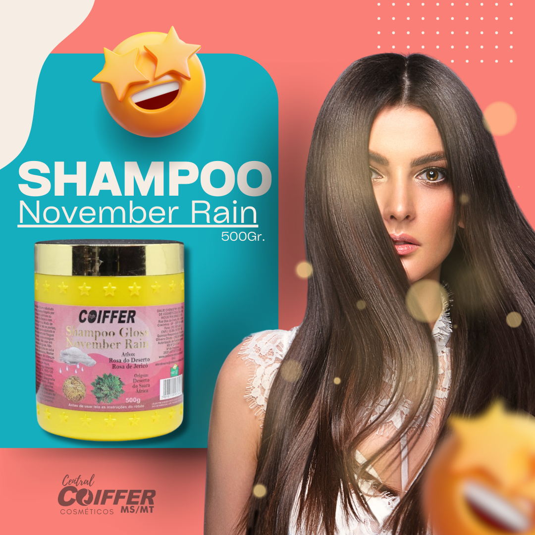 Shampoo November 500gr. Coiffer Cód. 5715